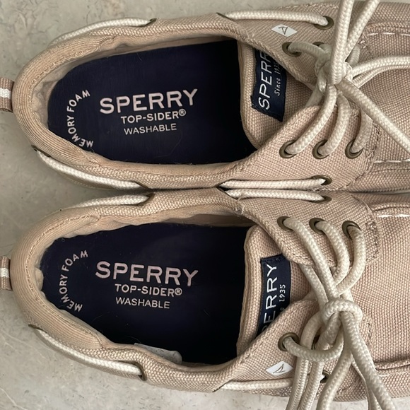 Sperry Kids Topsider Boat Shoes Size 1 - Picture 3 of 8